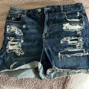 American Eagle curvy high rise shorts